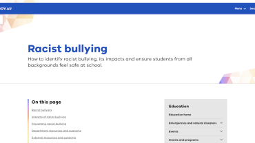 Racist bullying