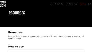 Unteach Racism Resources