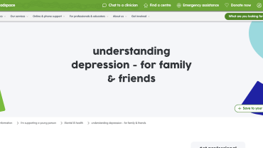 Understanding depression - for family & friends